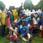 Hartford Lone Star join fellow liberian soccer stars to celebrate July 26, 2008 in Ansonia 